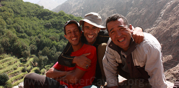 Our guides (left to right) Hassan, Ibrahim and Ibrahim