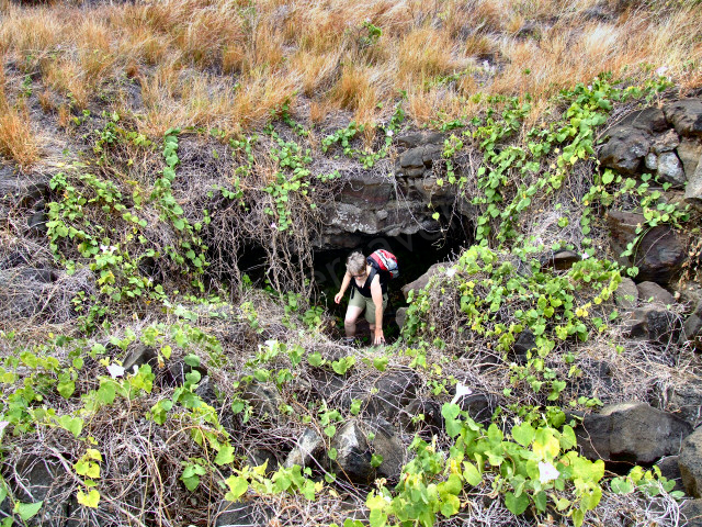 Caves is where you find them