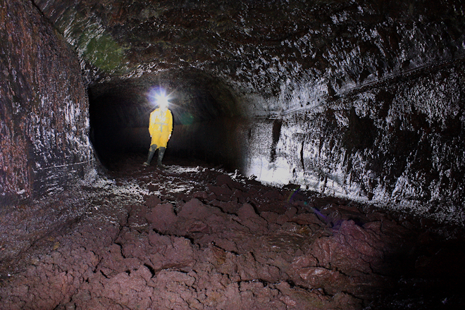 Passage in Buri Lava Cave