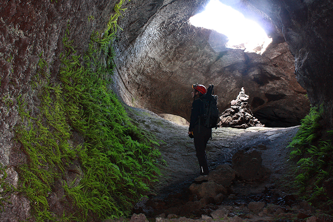 Grotta Dei Lamponi, Raspberry Cave, North flank, Mount Etna, Sicily