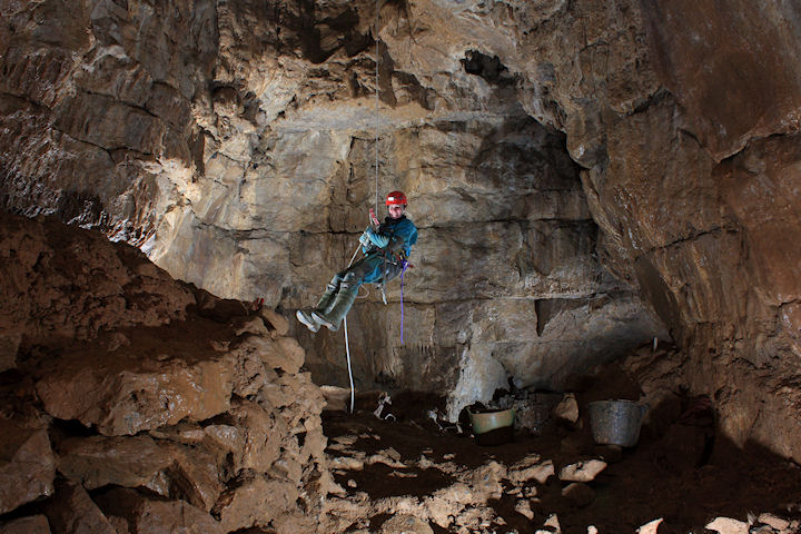 Entrance chamber in Water Icicle Close Cavern