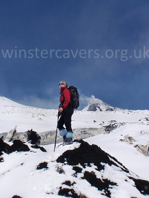 Hiking to the top craters of Mount Etna