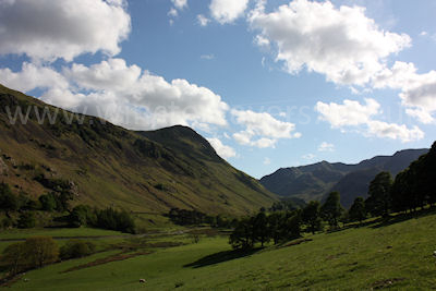 The long walk out along Grisedale Beck