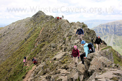 Striding Edge on Helvellyn