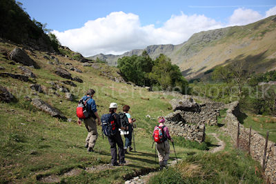 The approach to Strding Edge, Helvellyn